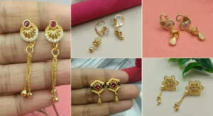 Gold Plated Earrings Designs
