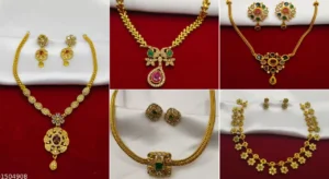 Trendy Choker Necklace Set Under ₹500